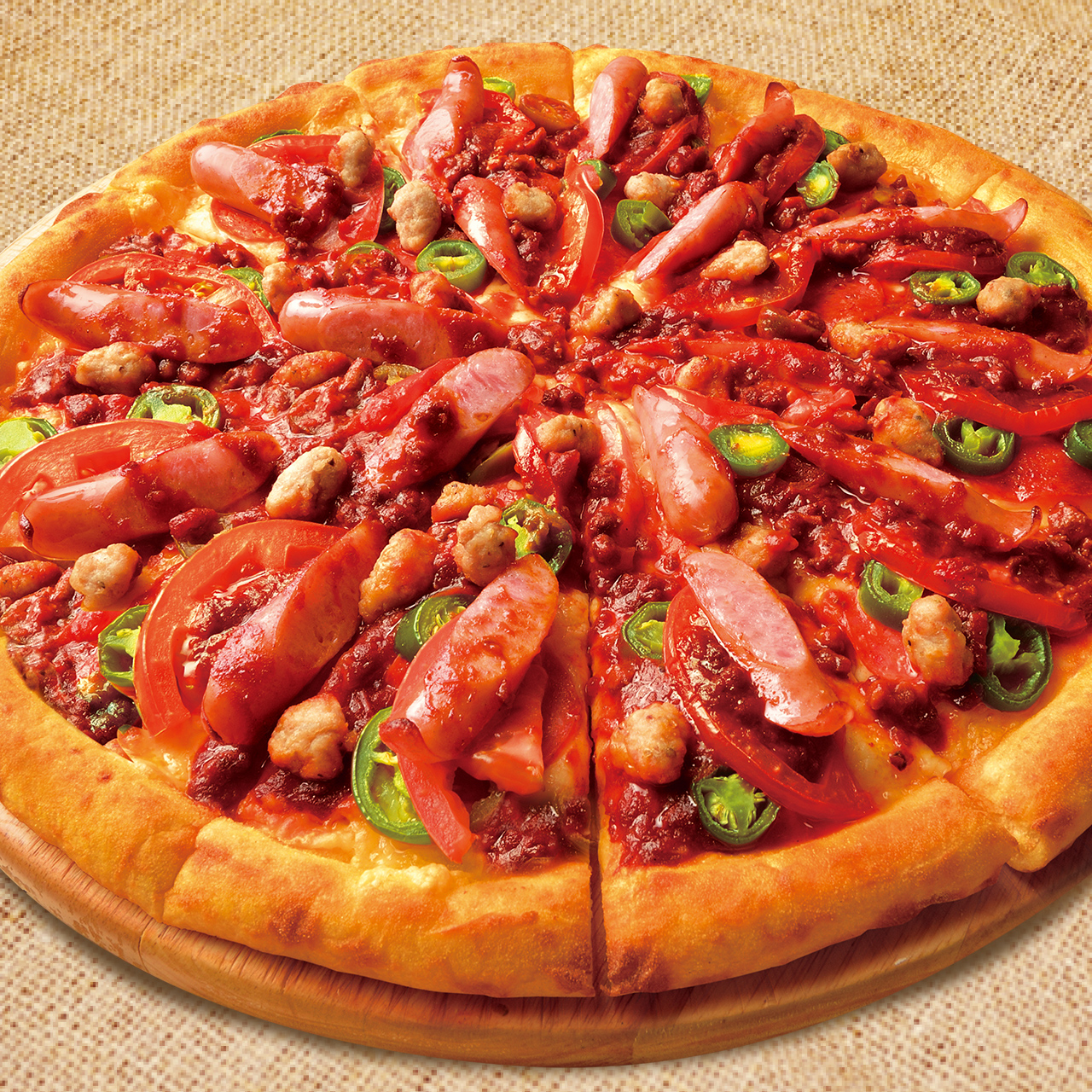 鬼辛PIZZA 地獄の一撃