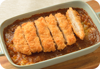 ロースかつ焼カレー